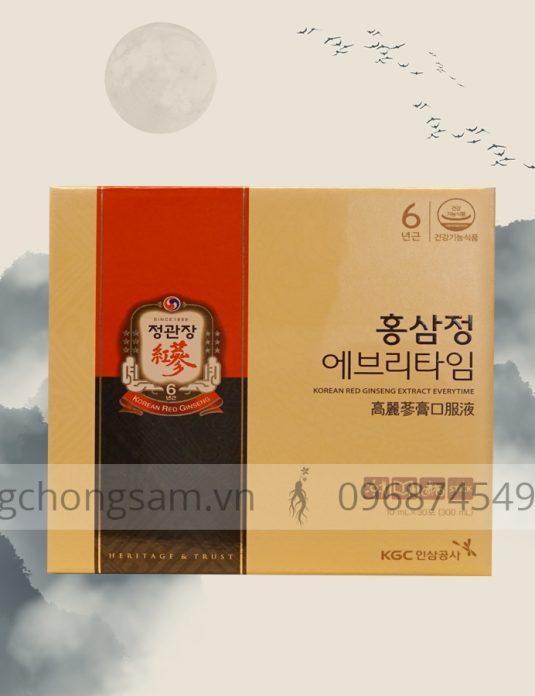 Tinh Chất Hồng Sâm Pha Sẵn Extract Everytime Original