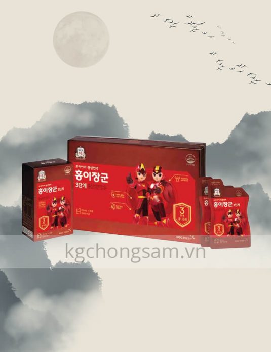 Hồng sâm trẻ em - Giai đoạn 3 [8-10 tuổi]