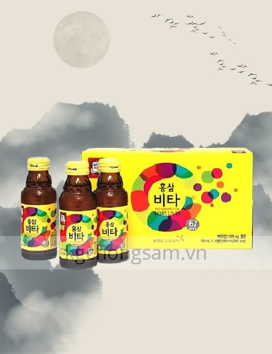 Nước Hồng Sâm KGC Vita 100ml (chai) - Hongsamvita