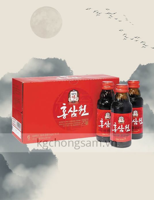 Nước Uống Tăng Lực Hồng Sâm KGC Won 100ml (Chai)