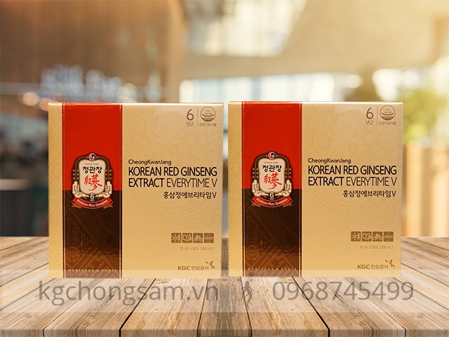  KOREAN RED GINSENG EXTRACT EVERYTIME V